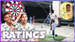 FIFA 23 RATINGS CHALLENGE  RodrygoFede vs Vini JrTchouameni  Real Madrid [upl. by Hess154]