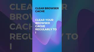 Clear Browser Cache [upl. by Anaeco]