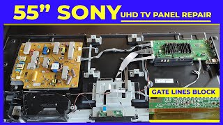 How to fix blank screen on SONY BRAVIA 55quot UHD TV [upl. by Nuhs570]