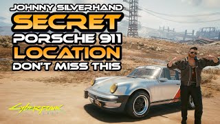 Cyberpunk 2077 How To Get Johnny Silverhand Car  Porsche 911 [upl. by Enitsenre]