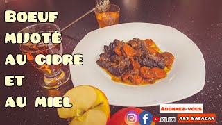 Boeuf mijoté au cidre et au miel [upl. by Helyn]