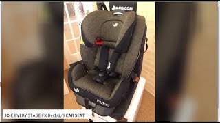 Joie Every Stage FX 0123 Car Seat Review  BuggyPramReviews [upl. by Alodee]