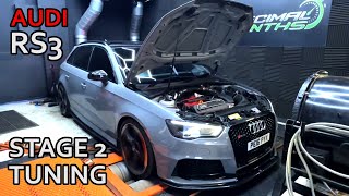 Audi RS3 Stage 2 Custom Tuning [upl. by Silvestro]