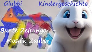 Glubbi  Kindergeschichte Bunte Zeitungen  Mosaik Zauber  Gute Nacht Geschichte mit Schlafmusik [upl. by Jacobsen869]