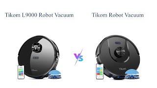 Tikom L9000 vs L8000 Robot Vacuum amp Mop Comparison amp Review 🤖🧹 [upl. by Egroeg]