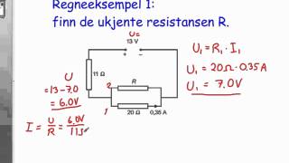 Elektrisk strøm spenning og koblinger [upl. by Assirahs288]