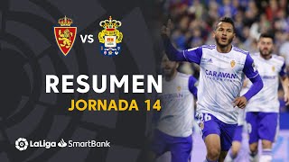 Resumen de Real Zaragoza vs UD Las Palmas 30 [upl. by Bamford207]