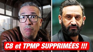 LARCOM dit STOP à TPMP et Cyril Hanouna  La fréquence TNT de C8 nest pas renouvelée [upl. by Llebana]