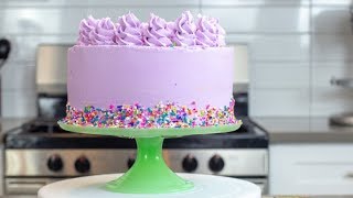 Cake Decorating for Beginners  How to Frost a Cake [upl. by Acirderf131]