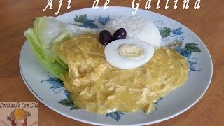 AJÍ DE GALLINA DELICIOSA RECETA PERUANA [upl. by Jaquelyn]