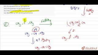 How will you preform the following conversions i Acetaldehyde to [upl. by Dumond443]