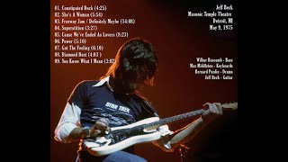 Jeff Beck  Blow by Blow Live  Masonic Theater Detroit 050975 [upl. by Rennie]