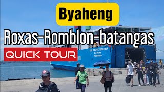 BYAHENG ROXASROMBLONBATANGAS  STARLITE SHIPPING COMP [upl. by Amiaj]