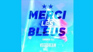 Vegedream  Merci Les Bleus Lyrics Vidéo Upamecano [upl. by Ahtelra]