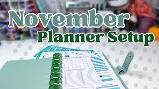 Frankenplanner Setup November 2024 Daily Grind Planner [upl. by Tenenbaum107]