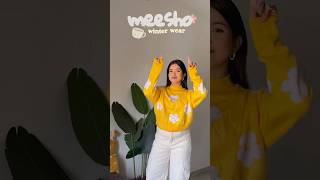 Meesho winter wear haul youtubeshorts shorts meeshofinds [upl. by Eilata]