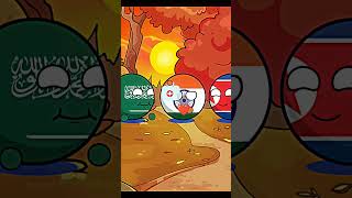 countrys heart transfer Russia viralvideo countryballs 1000millionviews shortsvideos [upl. by Christabella]