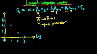 Lagged independent variables [upl. by Karel666]