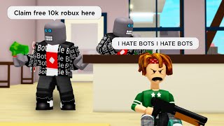 ROBLOX Brookhaven 🏡RP  MEME SKETCH SCAM BOT [upl. by Annavaj]