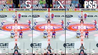 NHL 25 on Xbox Series S vs Series X vs PS5  Technical Review Comparison [upl. by Fabrianna]