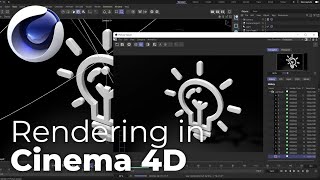 ▶️ Rendering in Cinema 4D  Turn 3D Models into an Image or a Sequence [upl. by Brenn564]