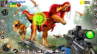 Dino Hunting 3D  Hunting Gun amp Become Expert Animal Gameplay [upl. by Eladnwahs]