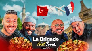 LA BRIGADE des FAST FOODS débarque à ISTANBUL en TURQUIE  1er round [upl. by Annaeiluj]