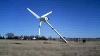 Alternative Energy Institute Turbine Toppling 2 [upl. by Carthy974]