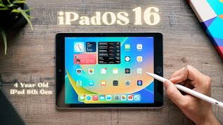 iPadOS 16 on A 4 Year Old iPad Insane [upl. by Jehovah]