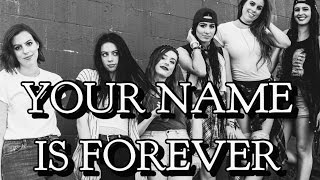 Your name is forever  Cimorelli lyrics [upl. by Rosenzweig]