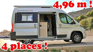 Bunkervan Urban  un minuscule fourgon de 496 m pour 4 personnes [upl. by Montgomery]