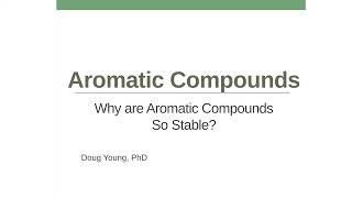 Why Are Aromatic Compounds So Stable [upl. by Litt]