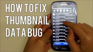 Android How to Fix Thumbnail Data Bug [upl. by Gunther]