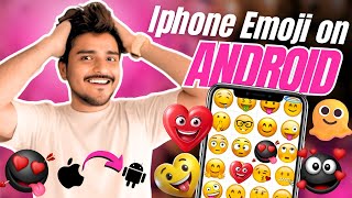 How to get iOS emojis on android 😍 ios emojis on android vivo 👍iPhone Emoji On Android Instagram 😍 [upl. by Durand236]