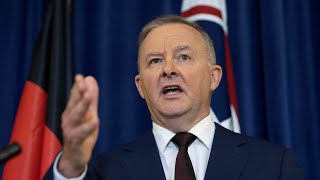 Anthony Albanese kicked off a war with media pack [upl. by Vite]