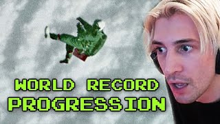 The History of the Worlds Highest Jump  xQc Reacts to EmpLemon [upl. by Ara]