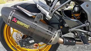 Akrapovic Carbon Original Exhaust Muffler Kawasaki Z250SL Malaysia 250 SL [upl. by February496]