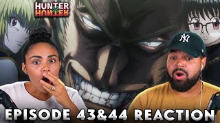 UVOGIN VS SHADOW BEASTS Hunter X Hunter Episode 43 and 44 Reaction [upl. by Ekaterina438]