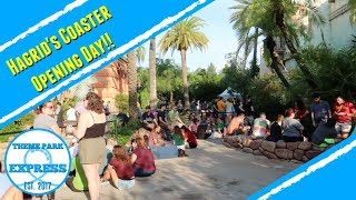 Opening Day Hagrids Magical Creatures Motorbike Adventure June 13th 2019 [upl. by Buckie]