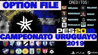 PES 2019 PS4 PC CAMPEONATO URUGUAYO 2019 OF PS4 PS5 PC [upl. by Flower]