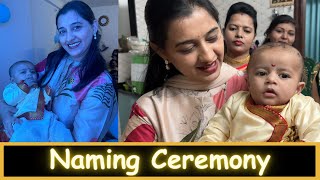 Naming Ceremony  Marathi Vlog 509 [upl. by Etnovahs566]