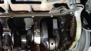 Change Main bearings with crankshaft still installed [upl. by Quinton]