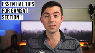 Must have tips for mastering GAMSAT Section 1 [upl. by Woolcott]