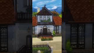 thesims4 Life and Death home  Sims 4 no CC speedbuild 🍂 [upl. by Kruter]