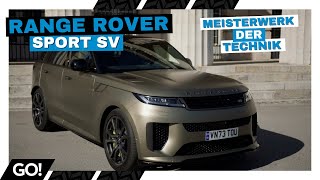 Wirklich kraftvoller Fahrspaß  Der neue Range Rover Sport SV [upl. by Moffit]