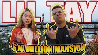 LIL TAY 10 MILLION MANSION HOUSE TOUR  BHAD BHABIE DISS [upl. by Aileve]