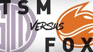 TSM vs FOX  Week 4 Day 2  NA LCS Summer Split  TSM vs Echo Fox 2018 [upl. by Laicram109]