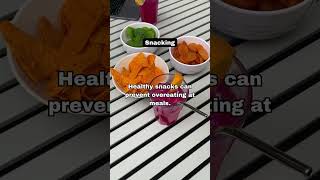 Healthy snacks can prevent overeating at meals [upl. by Analiese534]