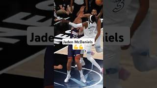 Jaden McDaniels with a Slam jadenmcdaniels highlights slamdunk [upl. by Vershen]