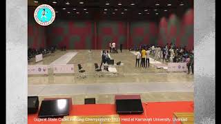 CADET GUJARAT STATE FENCING CHAMPIONSHIP 202324 [upl. by Ankney]